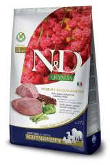 ND Quinoa Weight Management All Breed Kuzu Kinoa Aromalı Light Köpek Maması 7 Kg