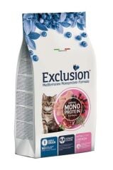 Exclusion Monoprotein Tavuklu Narlı ve Yaban Mersinli Düşük Tahıllı Yavru Kedi Maması 12kg