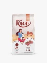 Rico Kuzu Etli Yetişkin Kedi Maması 2 Kg