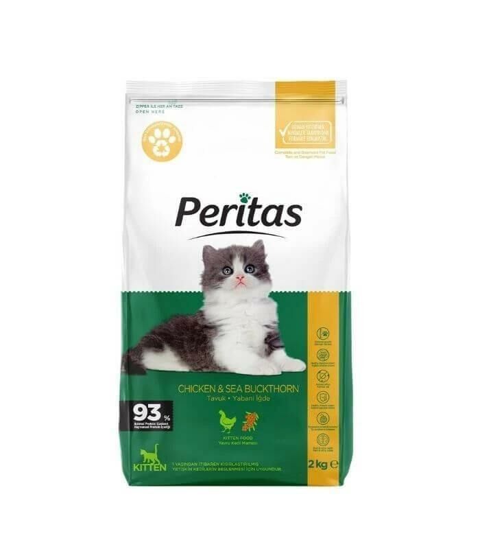 Peritas Tavuklu Yavru Kedi Maması 2 KG
