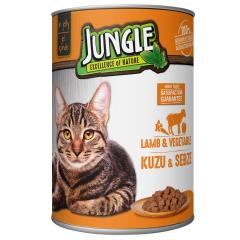 Jungle Kuzulu Sebzeli Kedi Koneservesi 415 Gr