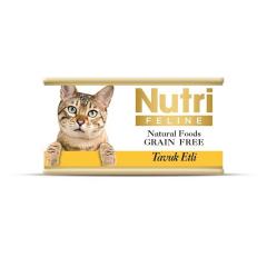 Nutri Tahılsız Tavuk Etli Kedi Konservesi 85 Gr