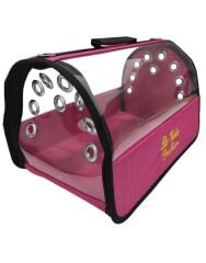 Lüx Şeffaf Fly Bag Çanta ( Pembe )