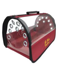 Lüx Şeffaf Fly Bag Çanta ( Kırmızı )