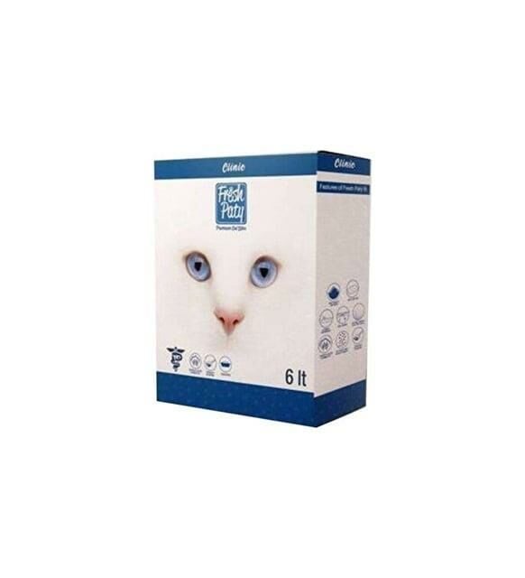Fresh Paty Clinic Süper Emici Özellikli Topaklaşan Kedi Kumu 6 Lt