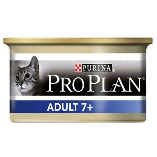 Proplan Adult +7 Ton Balıklı Yaşlı Kedi Konservesi 85 Gr