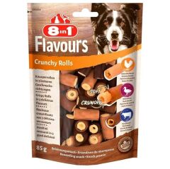 8in1 Flavours Crunchy Rolls Köpek Ödülü 85 Gr