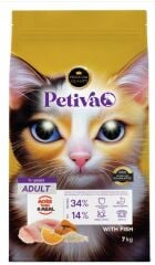 Petiva Yetişkin Kediler İçin Balık Etli Kuru Kedi Maması 7 Kg