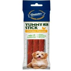 Gnawlers Yummy Köpek Ödülü Tavuklu 3'lü Paket