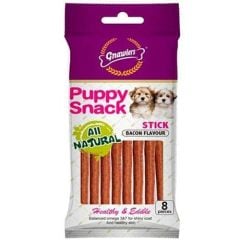 Gnawlers Stick Bacon Köpek Ödül Çubuğu 8'li Paket
