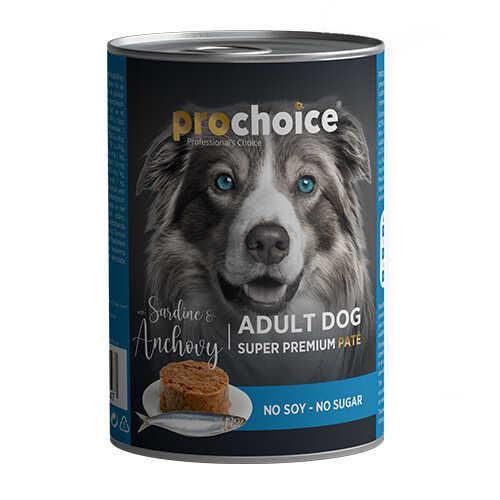 ProChoice Sardunya ve Hamsili Yetişkin Köpek Konservesi 400 Gr