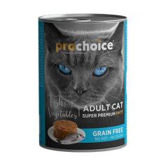 ProChoice Balık ve Sebzeli Yetişkin Kedi Konservesi 400 Gr