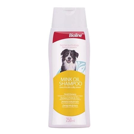 Bioline Köpekler İçin Vizon Yağlı Şampuan 250 Ml