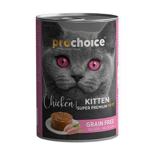 ProChoice Kitten Tavuklu Yavru Kedi Konservesi 400 Gr