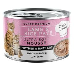 New Chefs Choice Mother and Babycat Mousse Anne ve Yavru Kedi Yaş Maması 200 Gr