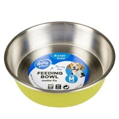 Duvo Kedi Köpek Kaymaz 750 Ml Mat Yeşil Mama ve Su Kabı