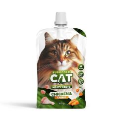 EuroGold Cat Kedi Et Ezme Ödülü Tavuk-Havuç 100 Gr