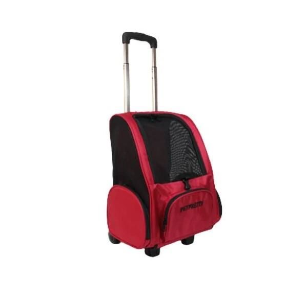 Petpretty Çekçekli Sırt Çantası Kırmızı 32X28X46Cm