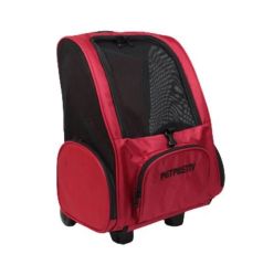 Petpretty Çekçekli Sırt Çantası Kırmızı 32X28X46Cm