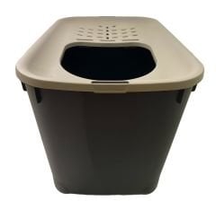 Mp Micia Üstten Girişli Elekli Kedi Tuvaleti 58*38*39 cm