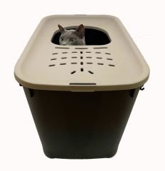 Mp Micia Üstten Girişli Elekli Kedi Tuvaleti 58*38*39 cm