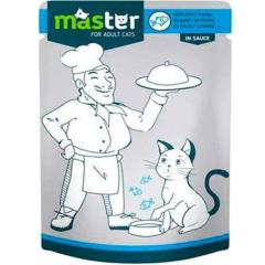 Master Balıklı Pouch Kedi Yaş Maması 80 Gr.