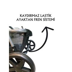 Tommy Evcil Hayvan Arabasi 78x46x99 Cm Turkuaz Max 15 Kg