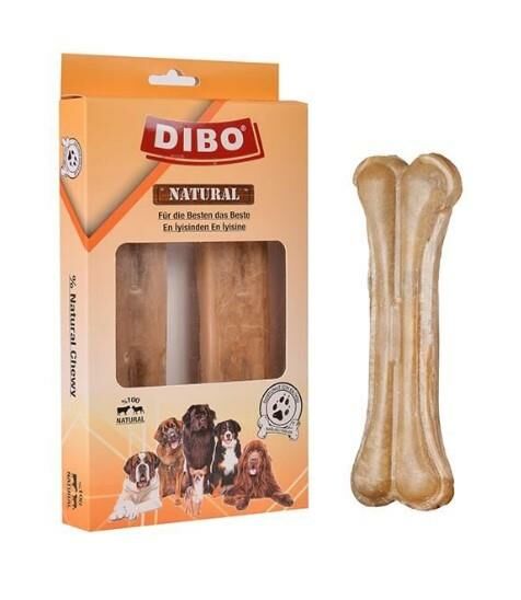 Dibo Naturel Pres Köpek Ödül Kemiği 50-55gr X2 Adet 12cm