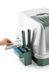 Handy Plast Comfy10A  Aksesuarlı Kapalı Kedi Tuvaleti