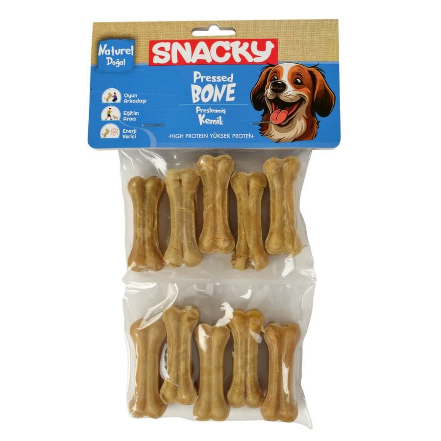 Snacky Natural Köpek Çigneme Kemigi 5 Cm 10'lu 110 Gr