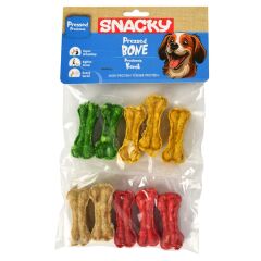 Snacky Munchy Köpek Press Kemik 10'lu  5 Cm 110 Gr