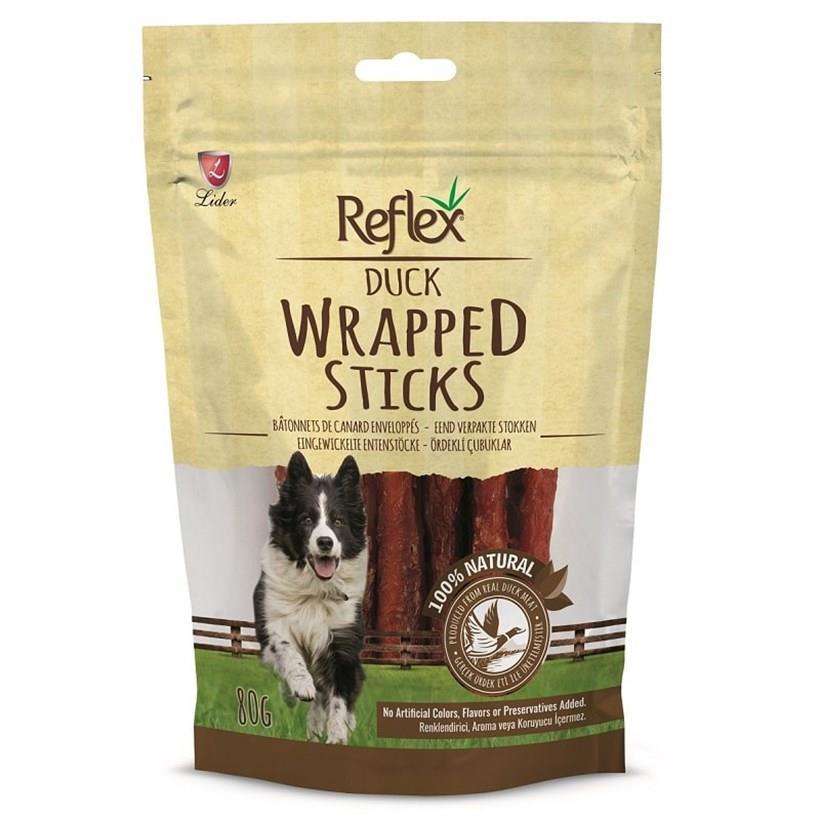 Reflex Duck Wrapped Sticks Ördek Çubukları Köpek Ödülü 80 Gr