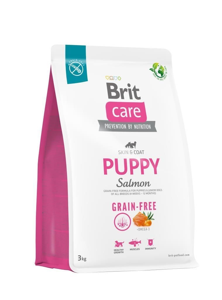 Brit Care Tahılsız Somonlu Yavru Köpek Maması 3 Kg