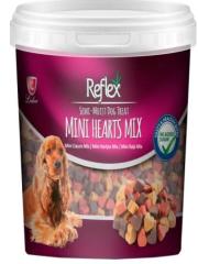 Reflex Karışık Renkli Mini Kalpli Yarı Yumuşak Köpek Ödülü 500 gr