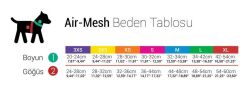 Tailpetz Air-Mesh Harness Göğüs Tasması Garnet Medium