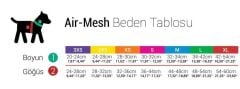 Tailpetz Air-Mesh Harness Göğüs Tasması Claret 3XS