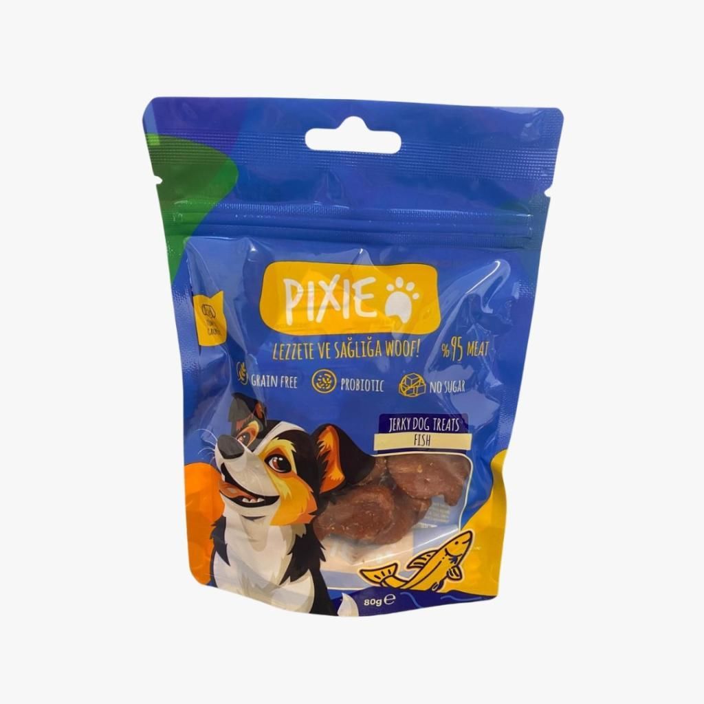 Pixie Dog Balikli Köpek Ödülü 80 Gr