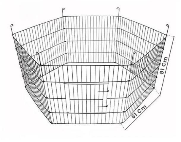 Köpek Ve Kedi Çiti 61*90 Cm (6 Parça)