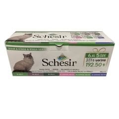 Schesir Tavuk Kinoa ve Ringa Serisi 85 Gr x 6 Adet Kedi Konservesi (6 AL 5 ÖDE)
