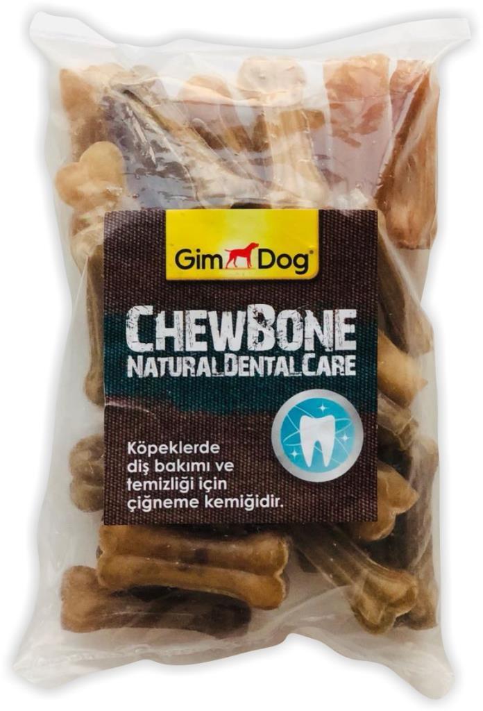 Gimdog Mordimi Press Naturel Kemik Köpek Ödülü (25li Paket) - 5 Cm