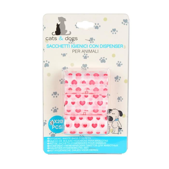 Flip Kedi ve Köpekler İçin Dışkı Toplama Poşeti (3lü)