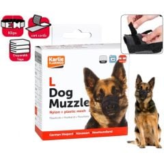 Karlie Soft Köpek Ağızlığı 49-80cm Siyah Large