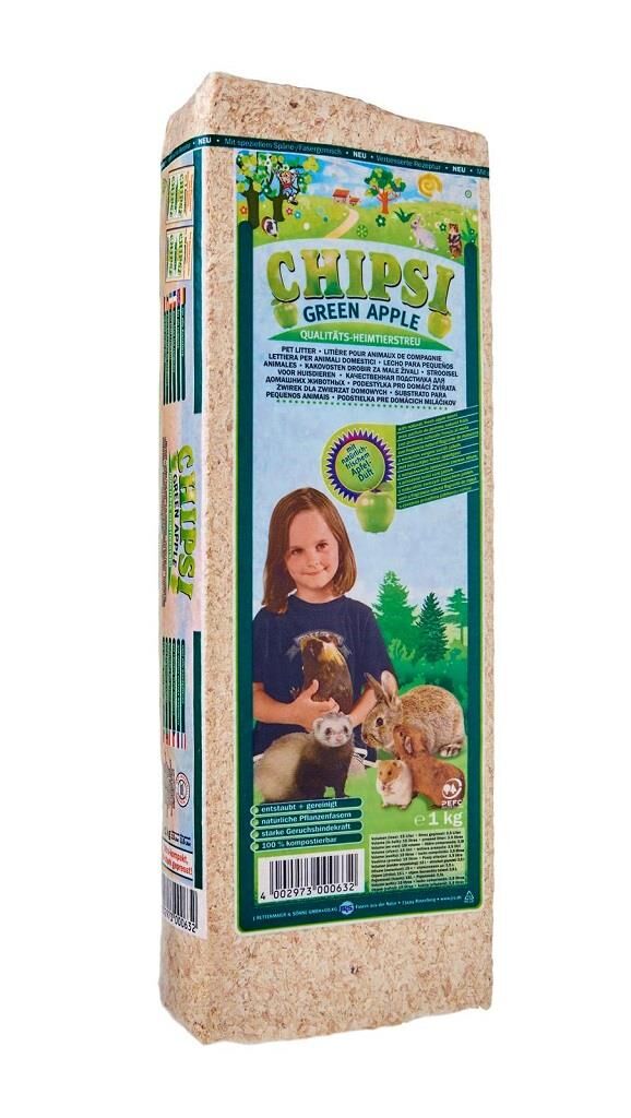 Chipsi Elmalı Kemirgen Talaşı 15 LT