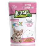 Jungle Pouch Tavuklu Yavru Kedi Konservesi 100 gr - Görsel 2